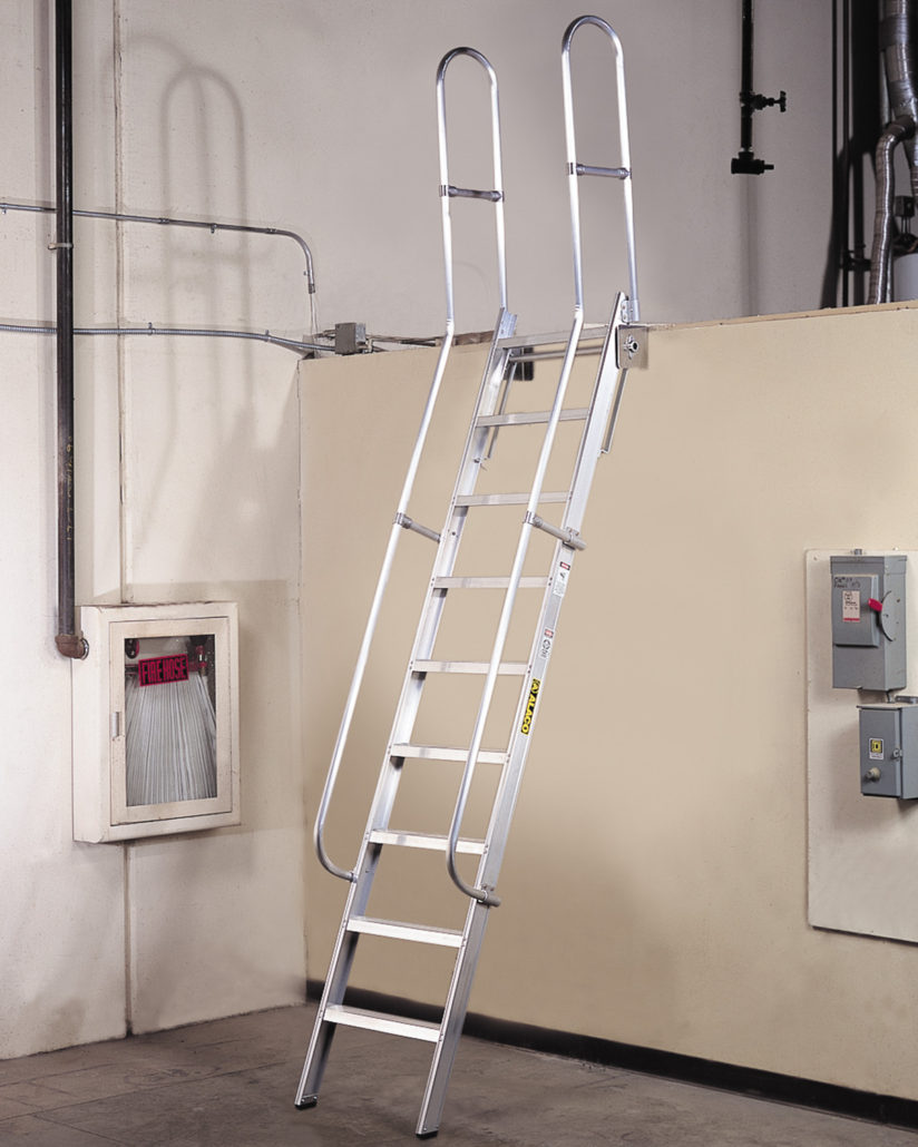 Mezzanine Ladder Safety
