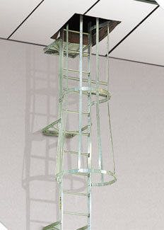 Extension Only Custom Built Scratch Building Cage Ladder HO 10 ft