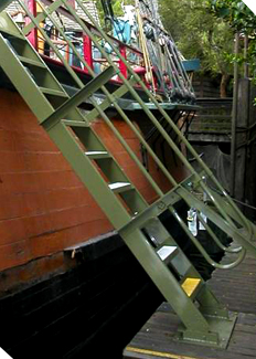 Heavy Duty Aluminum Ship Ladder